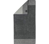 Cawö Home Luxury Home Two-Tone 590 Serviette de bain Ardoise 77 80 x 150 cm