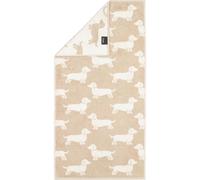 Cawö Home Serviettes de bain We Love Dogs 6246 Beige naturel - 33 Serviette de bain 80 x 150 cm
