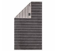 Cawö Serviette gris / anthracite, Taille 30x50cm