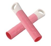 CAXUSD 2 Pièces Poignée de Balai de Rechange Rose en Plastique | Prise Confortable et Ferme, Usage Maison, Meilleure Maîtrise, Manchon de Remplacement, Finition Rose