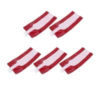 CAXUSD 5 Pièces Paquet à Vin Pliable 750ml en Plastique Rouge | Étanche, Fermeture Soignée, pour Jus et Liqueur, Format Voyage, Pochette Souple