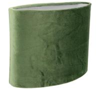 CAXUSD Abat-jour Ovale Pour Lampe De Table, Culot E27/E14, Tissu Et Métal, Décoratif, Adoucit La Lumière, Pour Bureau