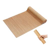 CAXUSD Chemin de Table Facile à Nettoyer et Tissé Finement en Bambou Naturel Découpable 30cm Longueur 2m pour Décoration de Table en Extérieur ou Mariages