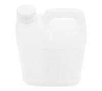 CAXUSD Cruche Plastique Réutilisable 2l avec Poignée, Boîte Alimentaire Hermétique Sûre pour Stockage de Sirop et Essence à Domicile Facile à Transporter