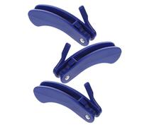 CAXUSD Lot de 3 Tourne-clés Adaptatifs en Plastique Bleu pour Personnes Âgées et Handicapées, Assistant de Transfert de Clés et Organisation Facile des Clés