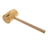 CAXUSD Maillet de Menuisier en Bois Massif, Léger et Facile à Utiliser | Surface Lisse, Finition Kaki, Outil Manuel pour Atelier, Travail Précis, Prise en Main Aisée