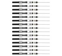 CAXUSD Outil Multifonction Absorbeur D'encre 20 Pièces avec Embout en Acier Inoxydable et Plastique pour Recharge et Nettoyage Encre pour Stylo-plume Bureau et École