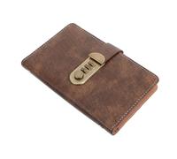 CAXUSD Planificateur de Budget Mensuel avec Serrure à Code, Organiseur avec Enveloppes en Pu pour Défi des Enveloppes Espèces, Journal de Suivi des Économies pour Adolescents