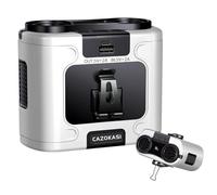 CAZOKASI 2026 Mise à niveau Ventilateur à clip de taille 20000mAh Ventilateur portable et portable Ventilateur de corps puissant jusqu'à 40H de refroidissement et prévention des coups de chaleur