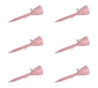 CAZSTYK Lot de 6 dispositifs d'arrosage automatique avec flux réglables colorés pour différents types de plantes