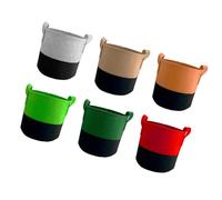 CAZSTYK Lot de 6 sacs de culture non tissés en plusieurs couleurs, parfaits pour le balcon, le jardin, la cour, la maison, les besoins de plantation d'intérieur et d'extérieur