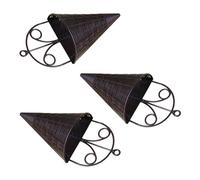 CAZSTYK Panier de rangement décoratif tissé à suspendre pour pots de fleurs à suspendre pour la maison, le mur pour plantes d'intérieur et d'extérieur