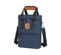 CAZSTYK Rangement isotherme tendance pour 2 bouteilles - Construction sécurisée - Idéal pour les célébrations et les dates spéciales - Sac à vin élégant