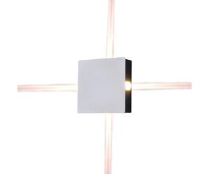 CB Elektro Applique murale LED carrée 4 W, 3000 K, 440 lm, IP65, blanche VT-704 (V-TAC)