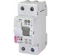 CB Elektro Disjoncteur avec protection contre les surintensités KZS-2M 1p+N A C10/0,03 10kA (ETI)