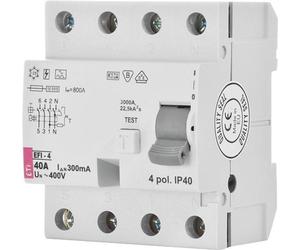 CB Elektro Protecteur de courant EFI-4 4p A 63/0,03A 10kA (ETI)