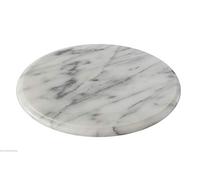 CBAM Plateau tournant en marbre blanc italien italien italien Marble Rotating Tray D.25 cm