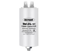 CBB60 18uf Condensateur de Démarrage 18µF Moteur condensateur 50 / 60Hz 450VAC avec vis M8 pour moteur