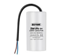 Cbb60 25Uf Condensateur De Démarrage 25µf Condensateur De Démarrage De Moteur 50/60Hz 450Vac Condensateur De Moteur Avec Fil [Z32]