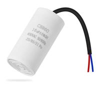 CBB60 450v 50/60HZ condensateur de démarrage, condensateur de moteur, condensateur de moteur, condensateur microfarad avec fil-diff
