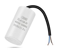 CBB60 Condensateur de Démarrage,450v 25μF 50/60HZ Condensateur de Moteur,Condensateurs Microfarad avec fil pour Pompe Piscine