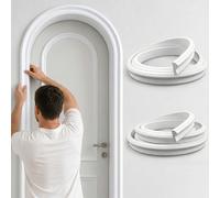 CBBEONRN Moulures Murales PVC Baguette De Finition pour Décoration Murale Intérieure - À Installer avec De La Colle, Longueur 1-10 Mètres W 4cm, L 8m