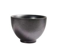 CBFGGOEUDFBS Mini tasse à thé portable Kung Fu service à thé rétro en céramique petite tasse accessoires de théière adaptés à la maison, au bureau, aux loisirs et aux fêtes(Black)