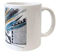 Cbkreation Mug en céramique blanche Handball