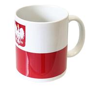 Cbkreation Mug en céramique Drapeau Pologne