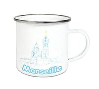 Cbkreation Tasse acier émaillé Marseille