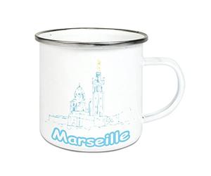 Cbkreation Tasse acier émaillé Marseille