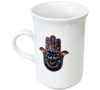 Cbkreation Tasse allongée en céramique Main de Fatma by