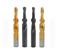 CBQZCHWDKT 1PC HSS Countersink Step Drill Bit Coated/Black Screw Countersunk Drill Bits 90/180 for Copper Aluminum M3-M12 (Color : Black Oxide, Size : M5(180 Degree))