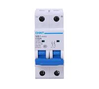 Cc NB1-63DC 1P 2P 4P DC500V 6KA C1A 2A 3A 4A 5A 6A 10A 16A 20A 25A 32A 40A 50A 63A Mini(2P DC500V,50A)