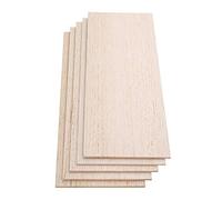 CCChaRLes 310X100Mm 5 Pcs Balsa Feuille De Bois 7 Épaisseur Léger Plaque En Bois Pour Bricolage Avion Bateau Maison Navire Modèle - 8mm