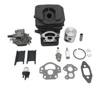 CCJOZMD Kit de Joint de carburateur à Piston Cylindre 39mm, pièces de Rechange for Moteur de tronçonneuse Husqvarna 240 240E 235E 235 236 236E 545050417 Accessoires