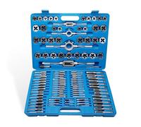 CCLIFE Coffret de Tarauds et Filières,110 pièces Kit de Filetage M2-M18 pour la Création et la Réparation de Filetage Taraudage et Filetage