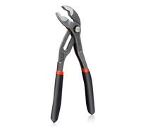 CCLIFE Pince à Pompe à Eau 175 mm, CR-V Pince Multiprise Régable Serrage Rapide avec Bouton de Réglage