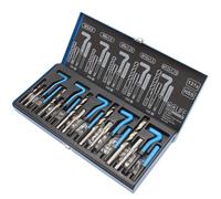 CCLIFE Réparation de filetages Kit de réparation de filetages M5 M6 M8 M10 M12 Inserts Outils