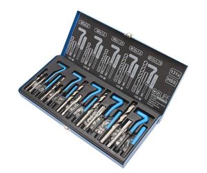 CCLIFE Réparation de filetages Kit de réparation de filetages M5 M6 M8 M10 M12 Inserts Outils
