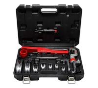 CCLIFE Serre-tubes 6-22 mm, coupe-tubes et ébavurage, 1 jeu | Cintre-tube en aluminium 90/180° pour tuyaux en aluminium, laiton, cuivre et acier inoxydable, rigide à la torsion
