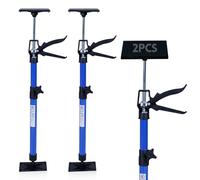 CCLIFE Set de 2 Etai de Soutien Télescopique Étai pour Plafond Extensible de 50 à 115 cm Charge Max 30 kg Étai de Porte Support Télescopique pour Plafond Montage Plaques de Plâtre