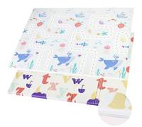 CCLIFE Tapis de Jeux Bebe Pliable Reversible Tapis éveil Bébé 196x175x1.8cm Impermeable Tapis Enfant Ramper,CushHom