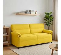 Ccslina Canapé d'angle 100 % polyester avec cadre en métal, contreplaqué MDF, paysage de vie peu encombrant avec fonction sommeil, lit d'invité confortable, garniture de rembourrage durable pour salon
