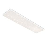 Cct Led Panel Briloner Leuchten Frameless, 38 W, 3800 Lm, Ip20, Blanc, Plastique-Métal, Dimmable, Avec Télécommande, Cct, 119,5 X 29,5 X 6,9 Cm