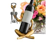 ccuzs Porte-Bouteille de vin, comptoir de casier à vin | Casier à Bouteilles de en résine sans ouvre-Bouteille | Statue Creuse Ornement Bouteilles de décoratives pour comptoir de Bar de