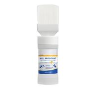 ccuzs Wall Paint, 180 g Latex Touched Up Paint for Quick Repair, White Ceiling Paints with Brush, Stain Covering and Crack Fixing Wall Painting Kit for Home, Workplace, Apartment