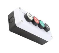 CCYLEZ Boîte de Commutation Momentanée, Bouton-poussoir de Commande Robuste pour Porte à Rouleau de Treuil et Ascenseur Arrière de Camion, 10A AC 400V (SGKJ-4N)