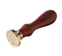 CCYLEZ Cachet de Cire Antique avec Manche en Bois pour Faire-part de