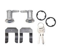 CCYLEZ Ensemble de Barillet de Serrure de Porte Antivol Durable